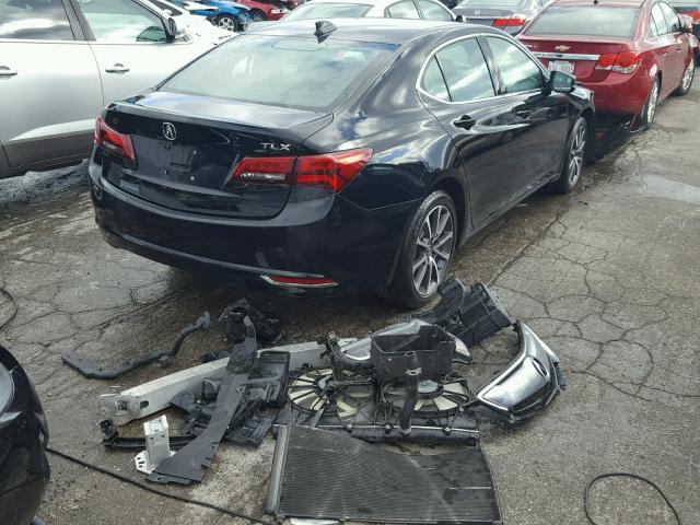19UUB2F58FA019121 - 2015 ACURA TLX TECH შავი ფოტო 4