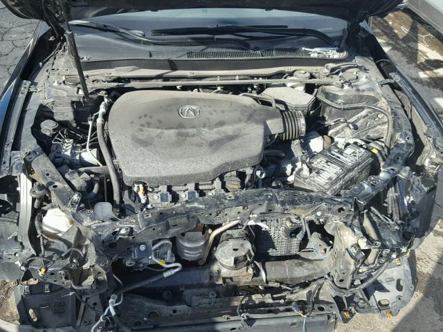 19UUB2F58FA019121 - 2015 ACURA TLX TECH შავი ფოტო 7