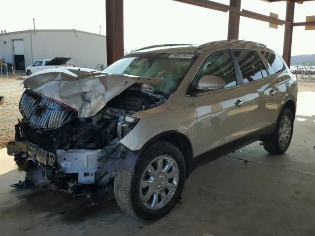 5GAKRDED8CJ338814 - 2012 BUICK ENCLAVE BEIGE photo 2