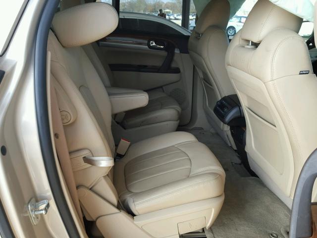 5GAKRDED8CJ338814 - 2012 BUICK ENCLAVE BEIGE photo 6