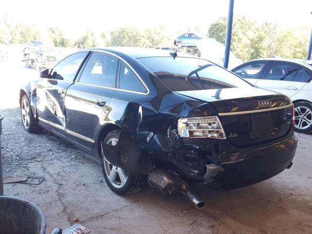 WAUAH74F28N046901 - 2008 AUDI A6 3.2 BLACK photo 3