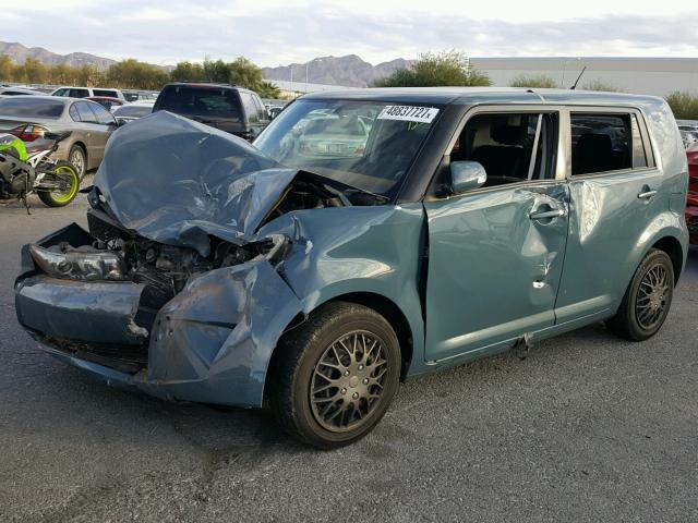 JTLKE50E991066741 - 2009 TOYOTA SCION XB TEAL photo 2