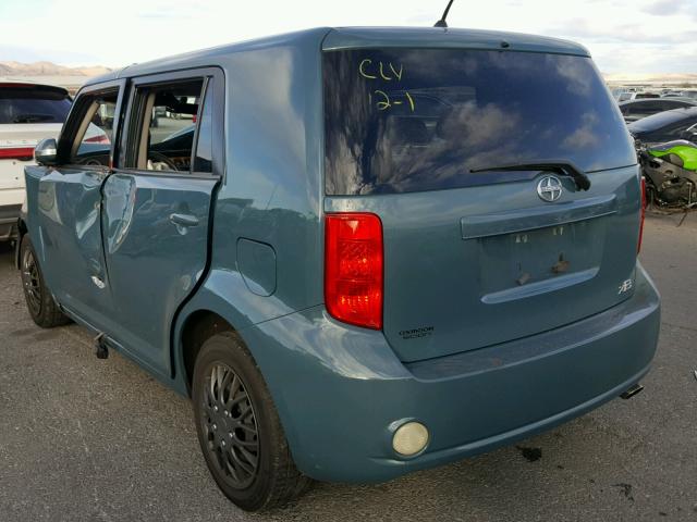 JTLKE50E991066741 - 2009 TOYOTA SCION XB 青色 照片 3