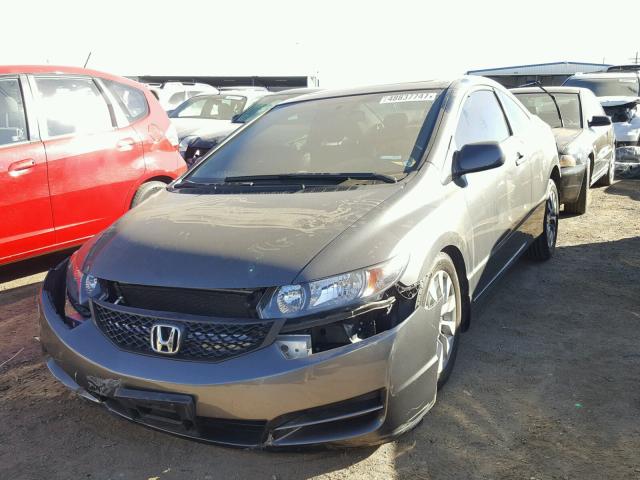 2HGFG1A8XBH510274 - 2011 HONDA CIVIC EX GRAY photo 2