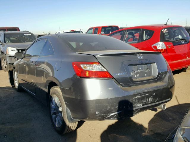 2HGFG1A8XBH510274 - 2011 HONDA CIVIC EX ნაცრისფერი ფოტო 3