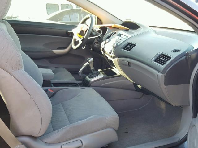 2HGFG1A8XBH510274 - 2011 HONDA CIVIC EX ნაცრისფერი ფოტო 5