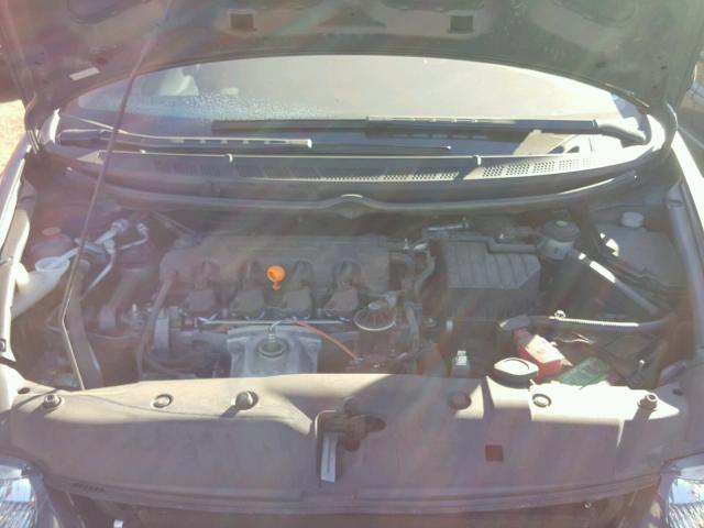 2HGFG1A8XBH510274 - 2011 HONDA CIVIC EX ნაცრისფერი ფოტო 7