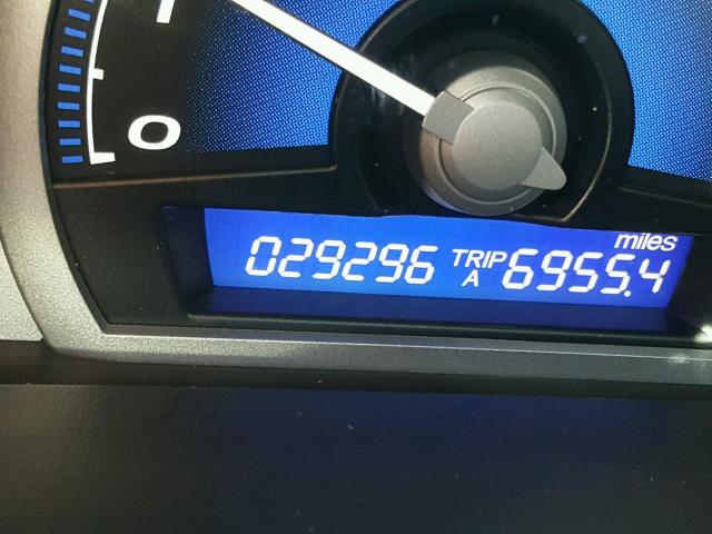 2HGFG1A8XBH510274 - 2011 HONDA CIVIC EX ნაცრისფერი ფოტო 8