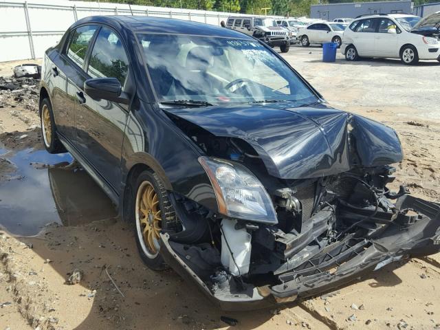 3N1BB61E37L720280 - 2007 NISSAN SENTRA SE- BLACK photo 1