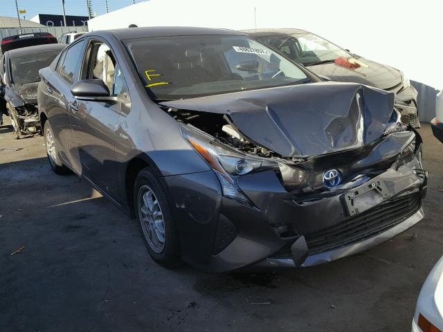 JTDKBRFU0G3521973 - 2016 TOYOTA PRIUS GRAY photo 1