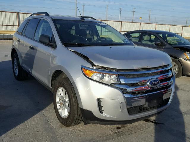 2FMDK3GC5DBB01290 - 2013 FORD EDGE SE SILVER photo 1