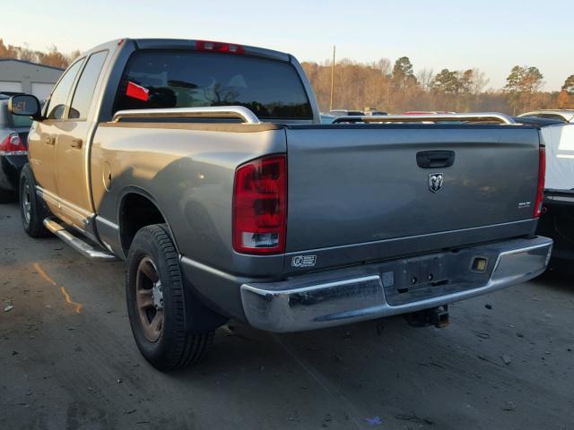 1D7HA18N65J541650 - 2005 DODGE RAM 1500 S GRAY photo 3