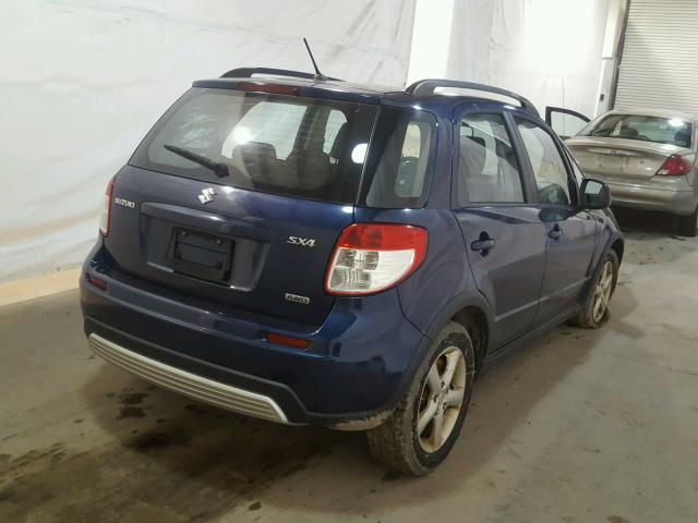 JS2YB413585103545 - 2008 SUZUKI SX4 BASE BLUE photo 4