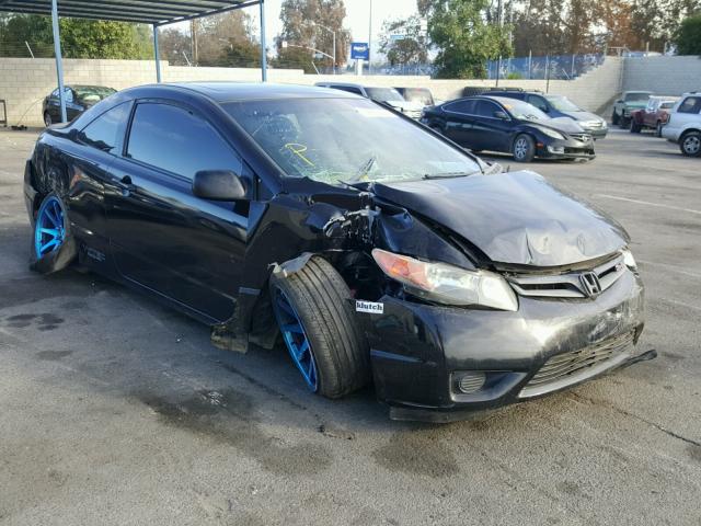 2HGFG12837H546846 - 2007 HONDA CIVIC EX BLACK photo 1