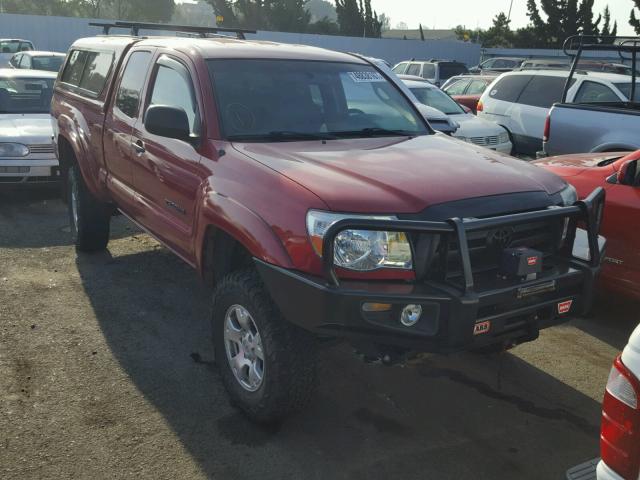 5TEUU42N56Z158493 - 2006 TOYOTA TACOMA ACC RED photo 1