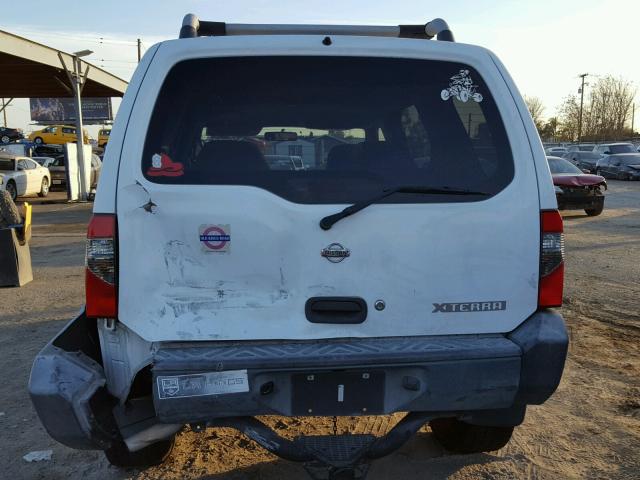 5N1ED28T41C552360 - 2001 NISSAN XTERRA XE WHITE photo 9