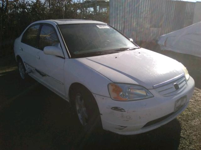 2HGES26721H588840 - 2001 HONDA CIVIC EX 白色 照片 1