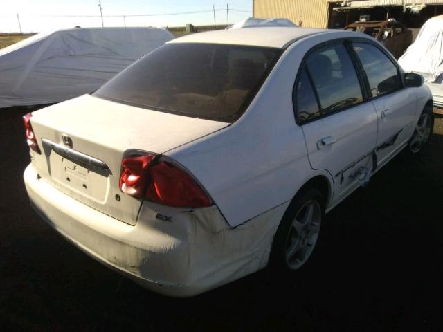 2HGES26721H588840 - 2001 HONDA CIVIC EX WHITE photo 4