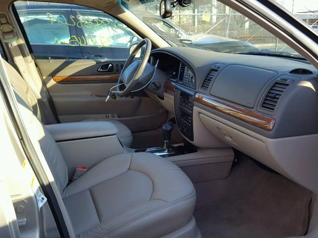 1LNHM97V12Y694372 - 2002 LINCOLN CONTINENTA GRAY photo 5