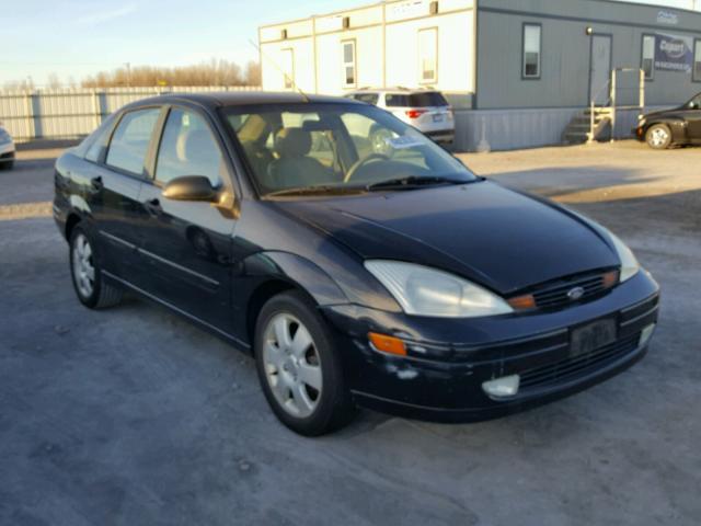 1FAFP38341W109765 - 2001 FORD FOCUS ZTS BLACK photo 1