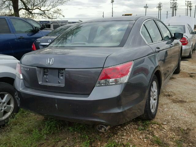 1HGCP26459A134901 - 2009 HONDA ACCORD LXP GRAY photo 4