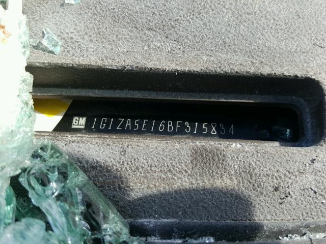 1G1ZA5E16BF315834 - 2011 CHEVROLET MALIBU LS TAN photo 10