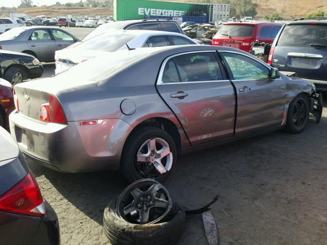 1G1ZA5E16BF315834 - 2011 CHEVROLET MALIBU LS TAN photo 4