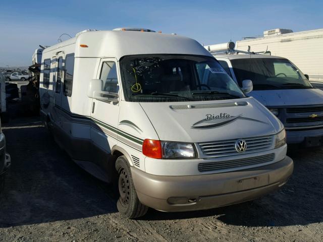 WV3AB470X1H123235 - 2001 VOLKSWAGEN EUROVAN WHITE photo 1