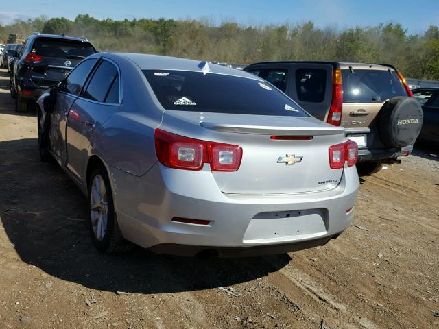 1G11H5SA3DF248237 - 2013 CHEVROLET MALIBU LTZ 银色 照片 3