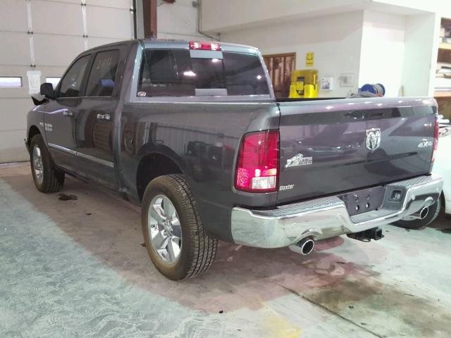 1C6RR7LTXHS814949 - 2017 RAM 1500 SLT GRAY photo 3