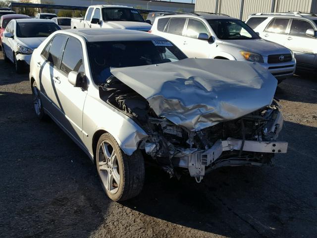 JTHBD192650096441 - 2005 LEXUS IS 300 SILVER photo 1