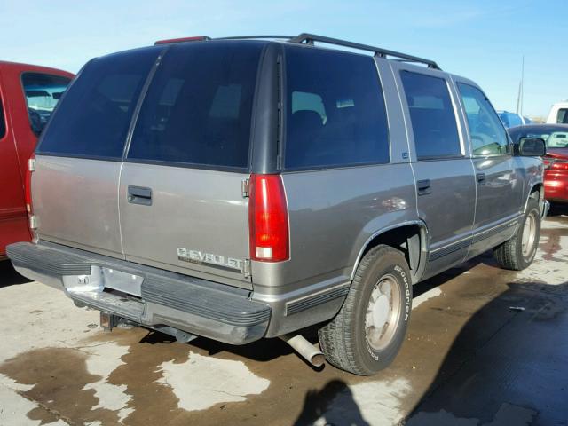 1GNEC13R3WJ326253 - 1998 CHEVROLET TAHOE C150 TAN photo 4