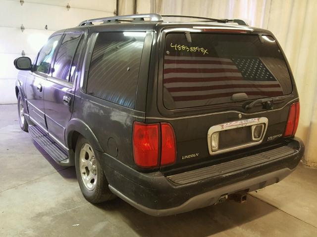 5LMRU27A2YLJ03199 - 2000 LINCOLN NAVIGATOR 黑色 照片 3