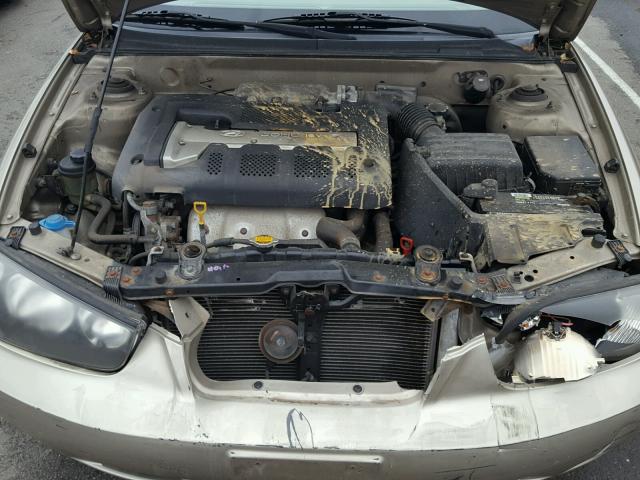 KMHDN45D91U159563 - 2001 HYUNDAI ELANTRA GL GOLD photo 7