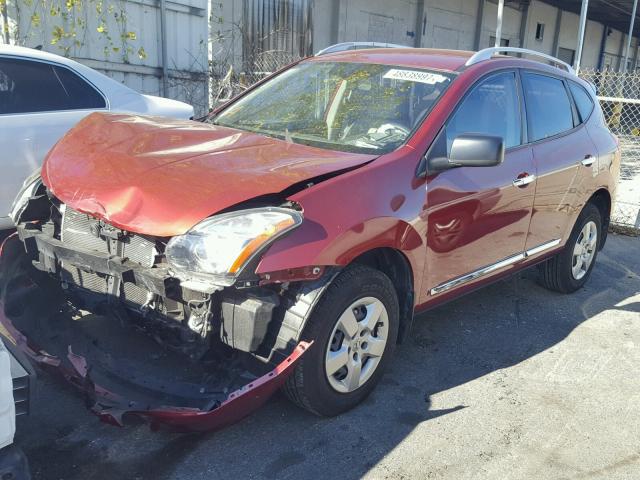 JN8AS5MT4EW610699 - 2014 NISSAN ROGUE SELE RED photo 2