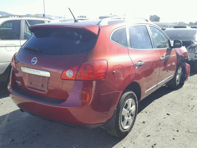 JN8AS5MT4EW610699 - 2014 NISSAN ROGUE SELE RED photo 4