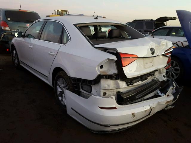 1VWAS7A3XGC040172 - 2016 VOLKSWAGEN PASSAT S თეთრი ფოტო 3