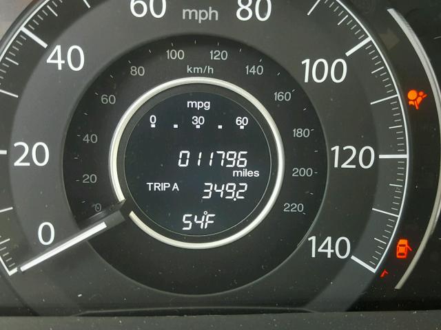 3CZRM3H59GG716148 - 2016 HONDA CR-V EX ნაცრისფერი ფოტო 8