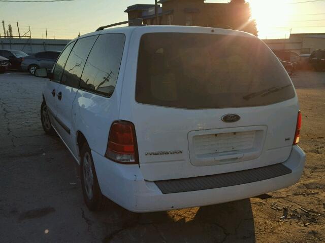 2FMZA51676BA45895 - 2006 FORD FREESTAR S WHITE photo 3