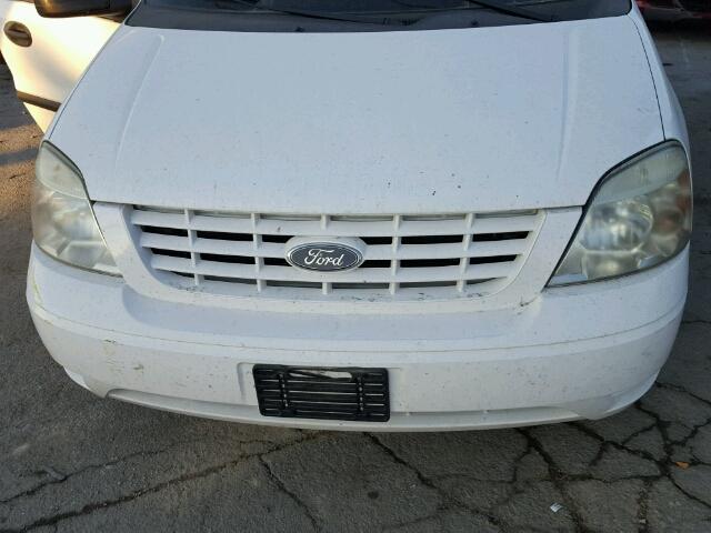 2FMZA51676BA45895 - 2006 FORD FREESTAR S WHITE photo 7