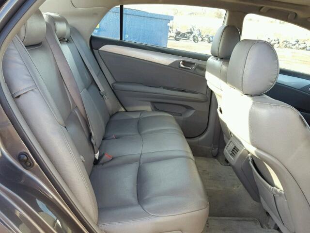 4T1BK36B96U085205 - 2006 TOYOTA AVALON XL GRAY photo 6