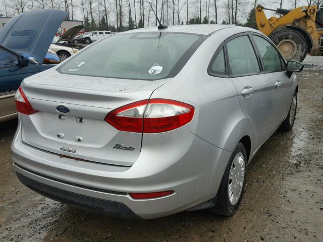 3FADP4AJ5FM145980 - 2015 FORD FIESTA S SILVER photo 4