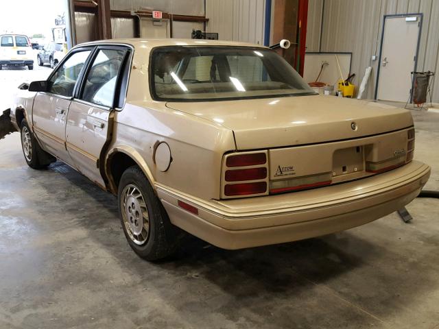 1G3AG54N9P6343240 - 1993 OLDSMOBILE CUTLASS CI TAN photo 3