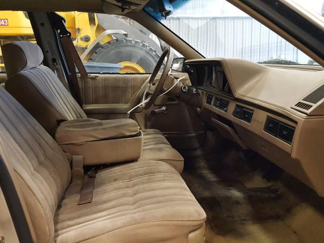 1G3AG54N9P6343240 - 1993 OLDSMOBILE CUTLASS CI TAN photo 5