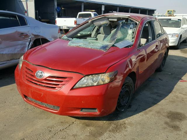 4T1BE46K27U023241 - 2007 TOYOTA CAMRY NEW RED photo 2