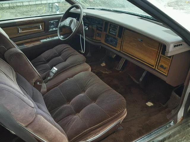 1G6AL5782EE639031 - 1984 CADILLAC ELDORADO BROWN photo 5