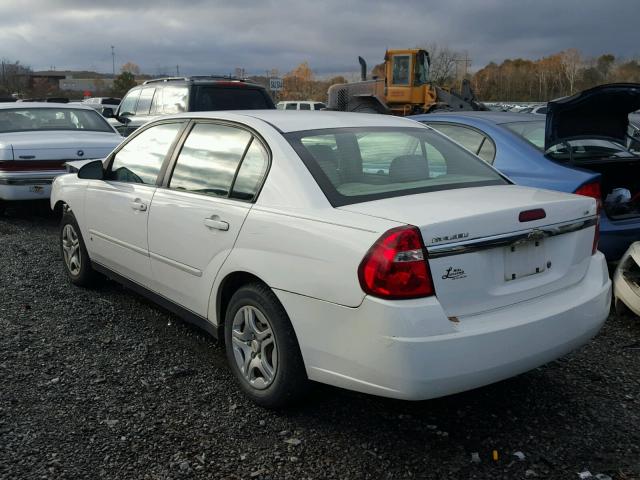 1G1ZS51F76F239450 - 2006 CHEVROLET MALIBU LS WHITE photo 3