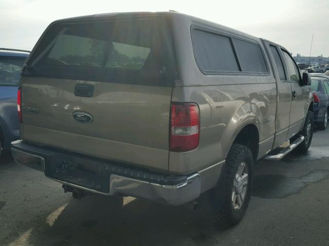 1FTPX14574NB69897 - 2004 FORD F150 BROWN photo 4