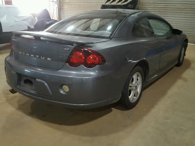 4B3AG42G93E158491 - 2003 DODGE STRATUS SE GRAY photo 4