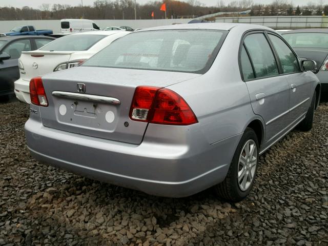 2HGES16633H919350 - 2003 HONDA CIVIC LX SILVER photo 4